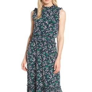 Michael Michael Kors True Navy Jewel Green Dress